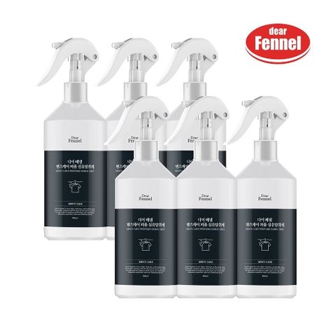 [디어 페넬]디어 페넬 퍼퓸 섬유탈취제 맨즈케어 400ml x6개