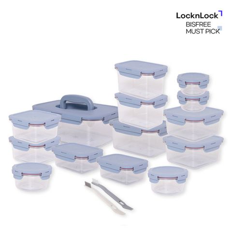 락앤락 머스트픽 비스프리 16종 풀세트 (세척솔 2종 포함)