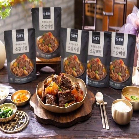 [백종원][더블구성]백종원의 본가 소갈비찜 500g *14팩