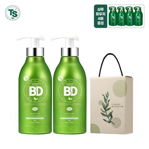 티에스 [TS 선물세트] 비디샴푸 500*2개+슈퍼케라틴6g*4개+선물박스*1개