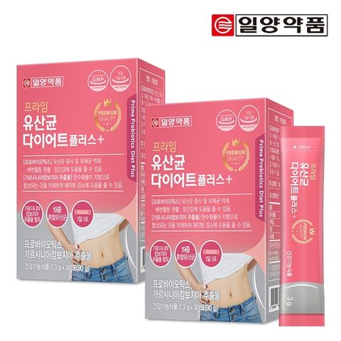 [일양약품][T]일양약품 프라임 유산균 다이어트 30포 2박스