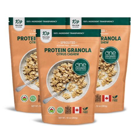 대상웰라이프 원디그리 유기농 시트러스 캐슈넛 프로틴 그래놀라