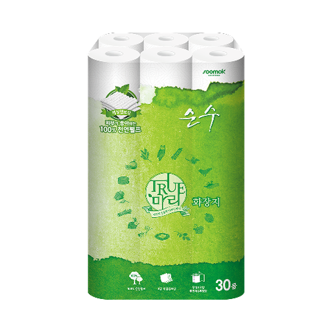 트루마리 순수 화장지 30m 30롤(1팩)