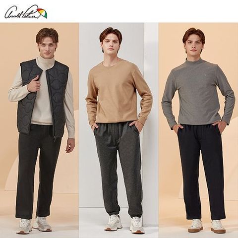 아놀드파마 (한파격파) 아놀드파마 남성 보아퍼 셰르파 기모 겨울 팬츠(3종)