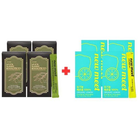 뉴밋 올리브오일+레몬즙 4+4