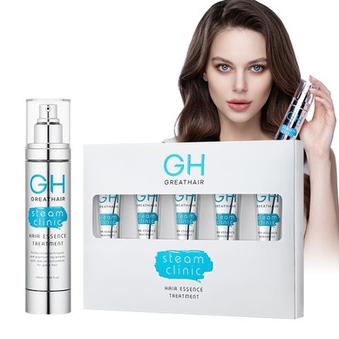 [그레이트헤어]스팀클리닉 헤어에센스 트리트먼트 100ml본품*1통 + 1box(15ml*5개)