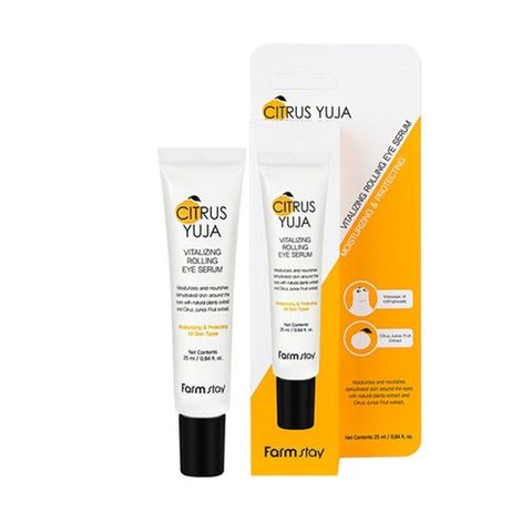 [팜스테이]팜스테이 시트러스 유자 바이탈라이징 롤링 아이 세럼 25ml