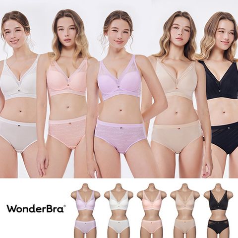 원더브라 원더핏 브라팬티 5세트_WB164