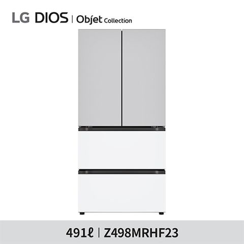 [LG전자](그레이화이트)LG 오브제 메탈 김치톡톡 김치냉장고 (491L) Z498MRHF23 + 가습기,상품권