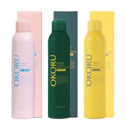 뷰이뷰이 오코루 뿌리는 퍼퓸 바디로션 3종 라튤립, 코코, 엠엑스리치  250ml