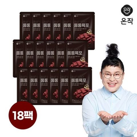 [온작]온작 이영자 통통육포 30g x 18팩