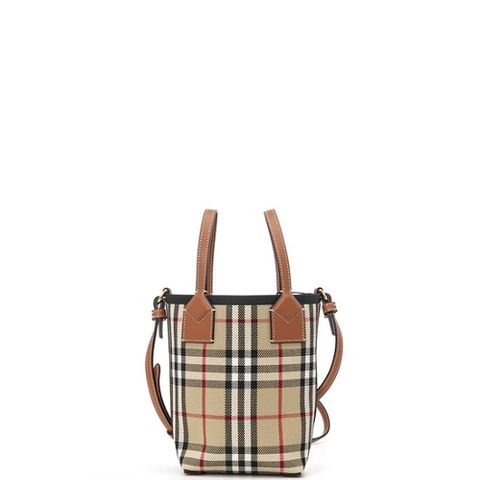 [Burberry](명품) 버버리 미니 런던 토트 13 브라운 8070461 38531849