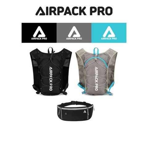 에어팩프로 [2종 풀세트] 조끼형 러닝백 + 벨트형 바디백(힙색)