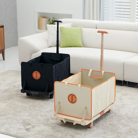 델첸 대용량 폴딩카트 접이식 쇼핑카트 웨건