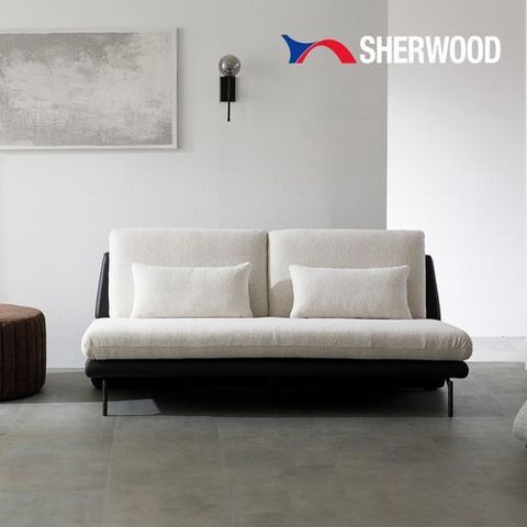 쉐우드가구 콤마300 3인용 부클레 패브릭 소파