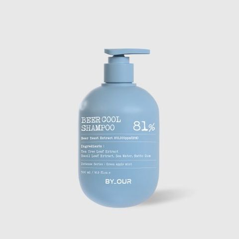 바이아우어 맥주효모 81만PPM 단백질 쿨 탈모완화 샴푸 500ml