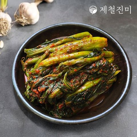 제철진미 국내산 갓담근 프리미엄 돌산 갓김치 2kg