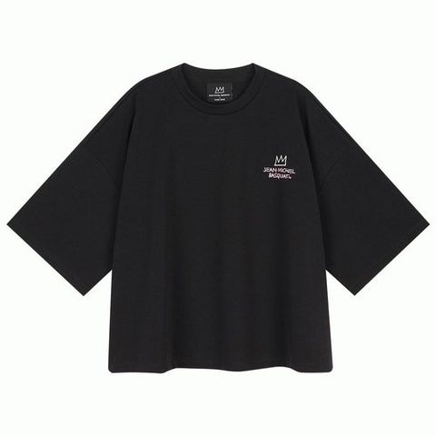 [클라이드]바스키아 로고 반팔 티셔츠_fobts782SG
