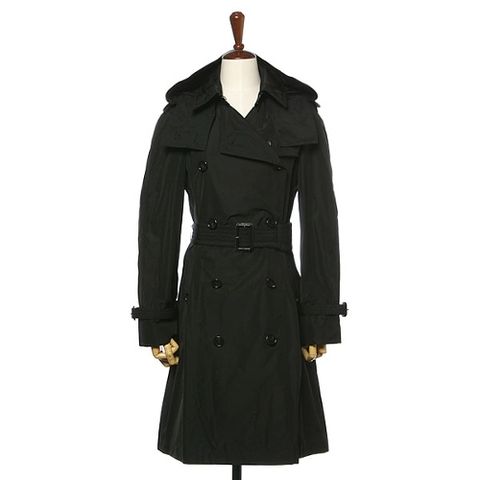 버버리 엠버포드 트렌치 코트 (블랙/베이지)