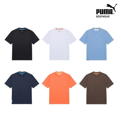 푸마 26SS 푸마 듀얼메쉬 기능성 티셔츠 6종 패키지