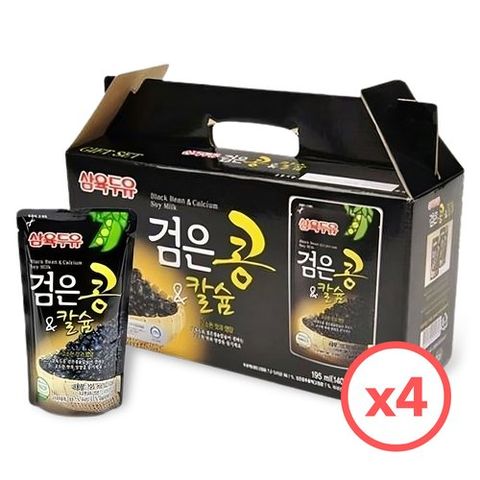 [삼육두유]삼육 검은콩앤칼슘 두유 190ml x 80팩