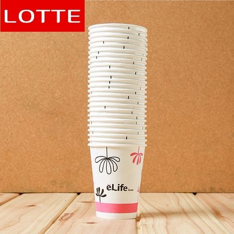 [비투리빙]25p 롯데 이라이프 종이컵 255ml