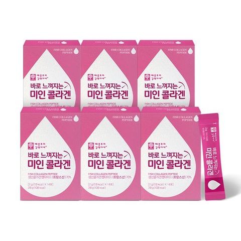 애플트리 김약사네 바로 느껴지는 미인콜라겐 비타민C 6박스(3개월분)