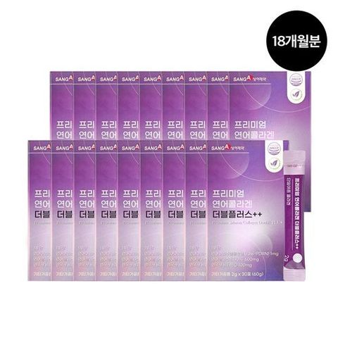 상아제약 프리미엄 연어 콜라겐 더블 플러스 18개월분