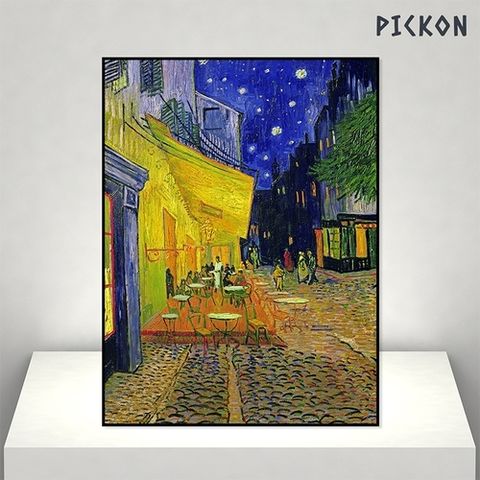 픽콘 명화액자 반 고흐_밤의 카페 테라스