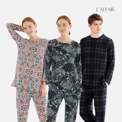 라페어 (복합)(끝가격)(특가)(단독) 라페어 나염 라운지웨어(4종)(남여선택)