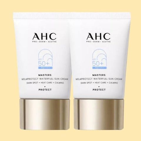 [셀러허브 1]AHC 선크림 썬크림 박세리 멜라프로텍트 워터풀 40ml 2개