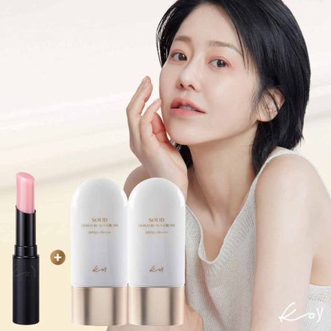 코이 [고현정선크림] 코이 모이스처 단백질 선크림 2ea + 립 플러머