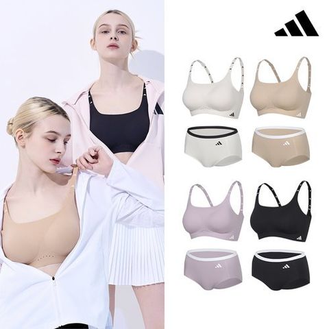 아디다스 (25 NEW) 아디다스 액티브핏 퓨징 브라팬티 패키지