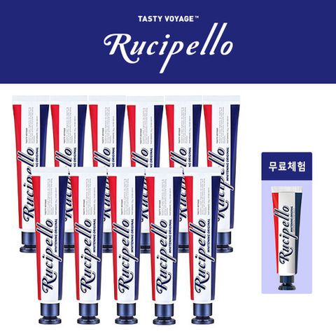 엘지생활건강 (이번달단하루)(매니아)루치펠로 화이트닝 치약 130g 11개 + (체험분)25g 1개