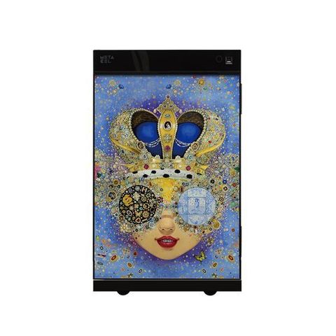 선일금고 [SK스토아 단독 스페셜 에디션] 김지희작가 Sealed smile. 2019. 블루 60L