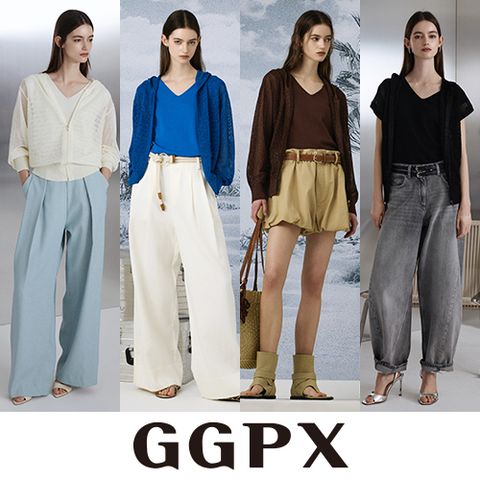 GGPX 26SS 글리터 썸머 가디건 2종 + 슬리브리스 2종 (총 4종)