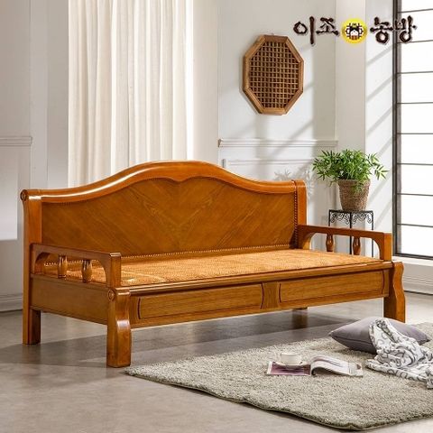 이조농방 (확장형)황토볼 흙침대 카우치 소파 300