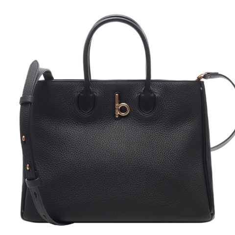 [버버리] 24FW 여성 로킹 홀스 스몰 토트숄더백 (8099401 BLACK 24F)