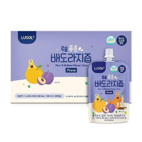 [G][루솔] 푸룬배도라지즙 20포