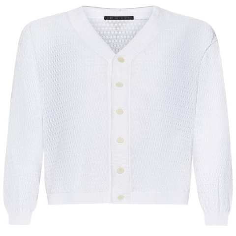 [해외배송] 25SS 로우브랜드 가디건 L1MSS256725A001 WHITE