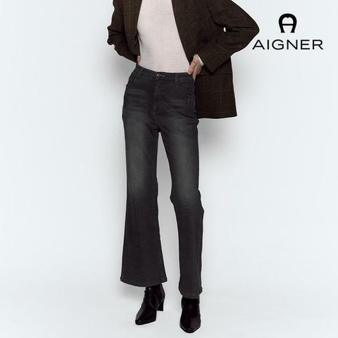 [카드 5%할인]아이그너 기모 부츠컷 데님 팬츠