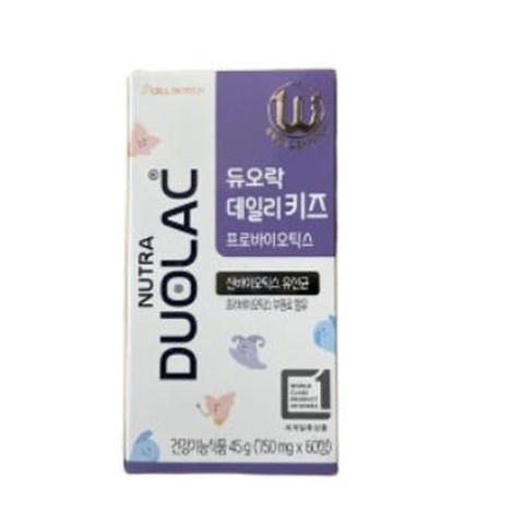 듀오락데일리키즈프로바이오틱스750mgx60정(AD)