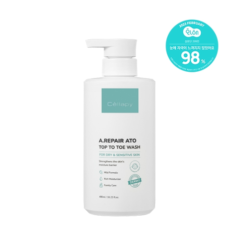 [셀라피] 에이리페어 아토 탑투토 워시 480ml