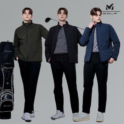 [삼성카드5%할인]24FW 밀레골프 스윙셋업 2종 남성