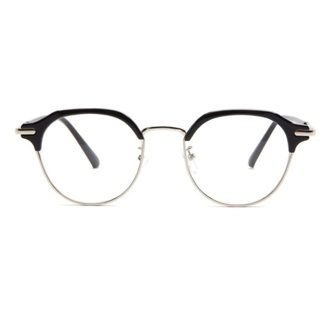 RECLOW E384 BLACK SILVER 안경
