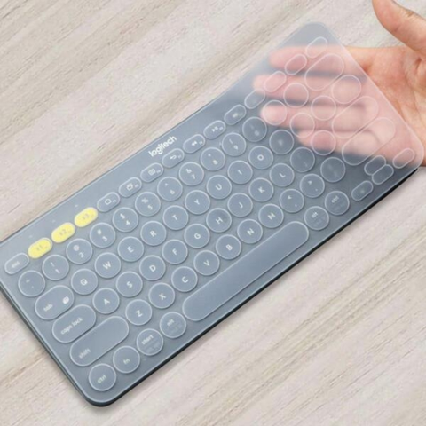 아트박스/커버풀 로지텍 K380 S 호환 키스킨 투명 키보드 덮개 실리콘