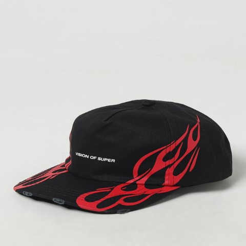 [해외배송] 24SS 비전오브슈퍼 모자 VSA00776 BLACK nero