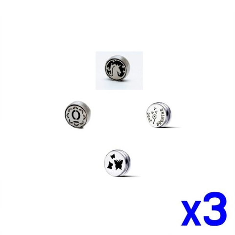 마스크용 아로마오일 향기 패치클립 x3개 액세사리
