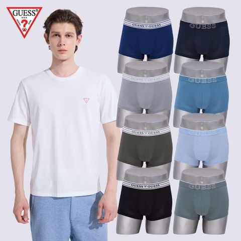 [삼성카드5%할인][신세계단독] 게스(GUESS) 에어로쿨 메쉬 드로즈 8종+ 티셔츠1종 패키지