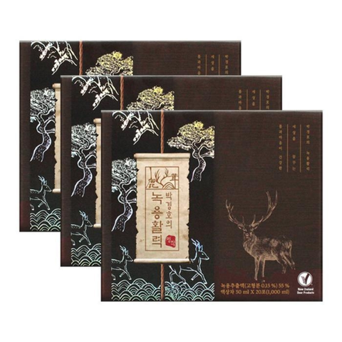 메이준뉴트리박경호녹용활력명작50mlX20포X3박스